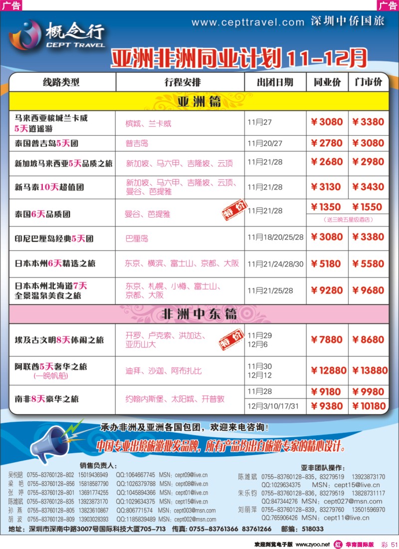 红彩 51 概念行-澳洲-欧洲-美洲-亚非洲