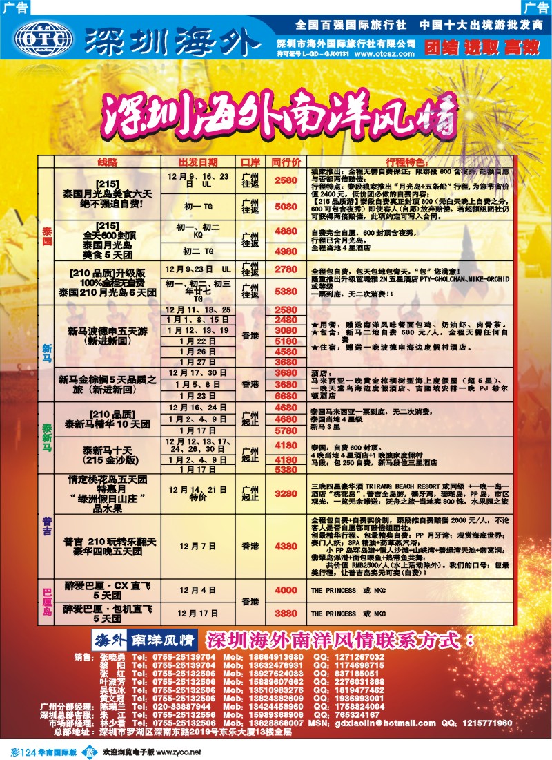 蓝彩 128 海外南洋风情-210、215东南亚产品总汇