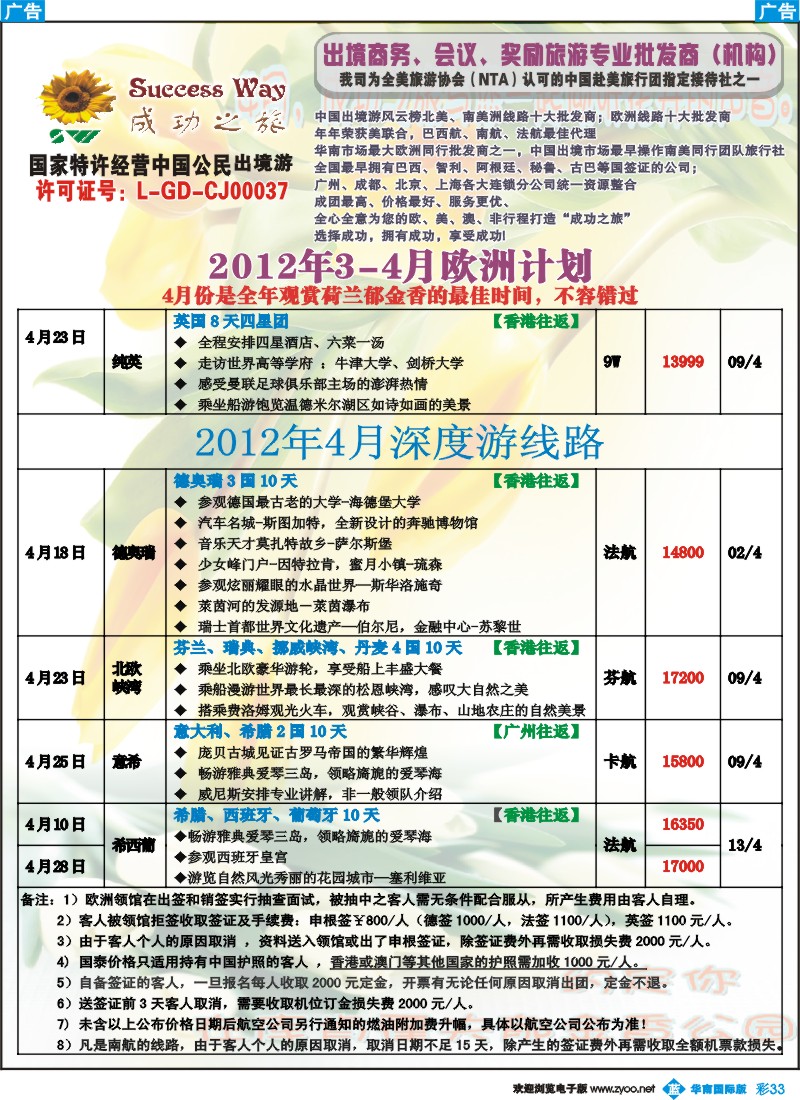 彩b033 成功之旅