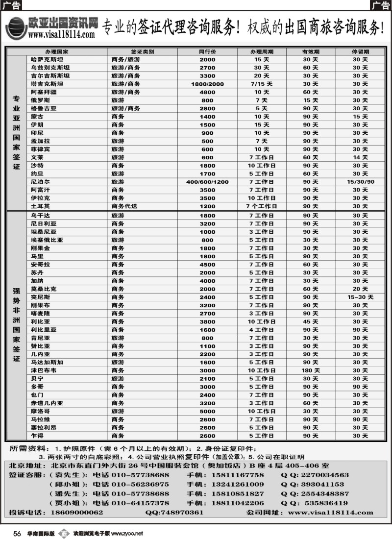 b056 欧亚出国商务咨询中心
