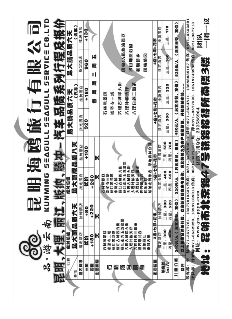 B50.海鸥旅行社有限公司