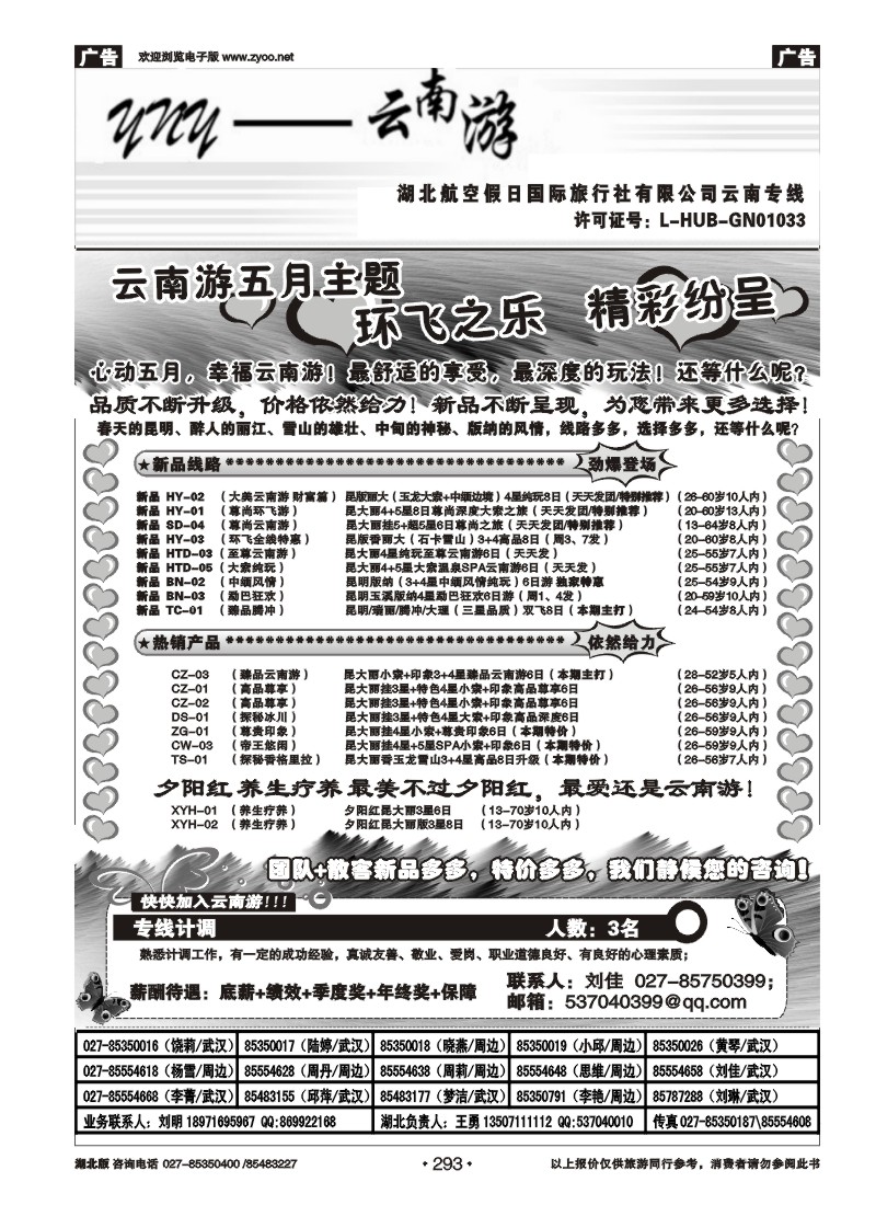 293云南游
