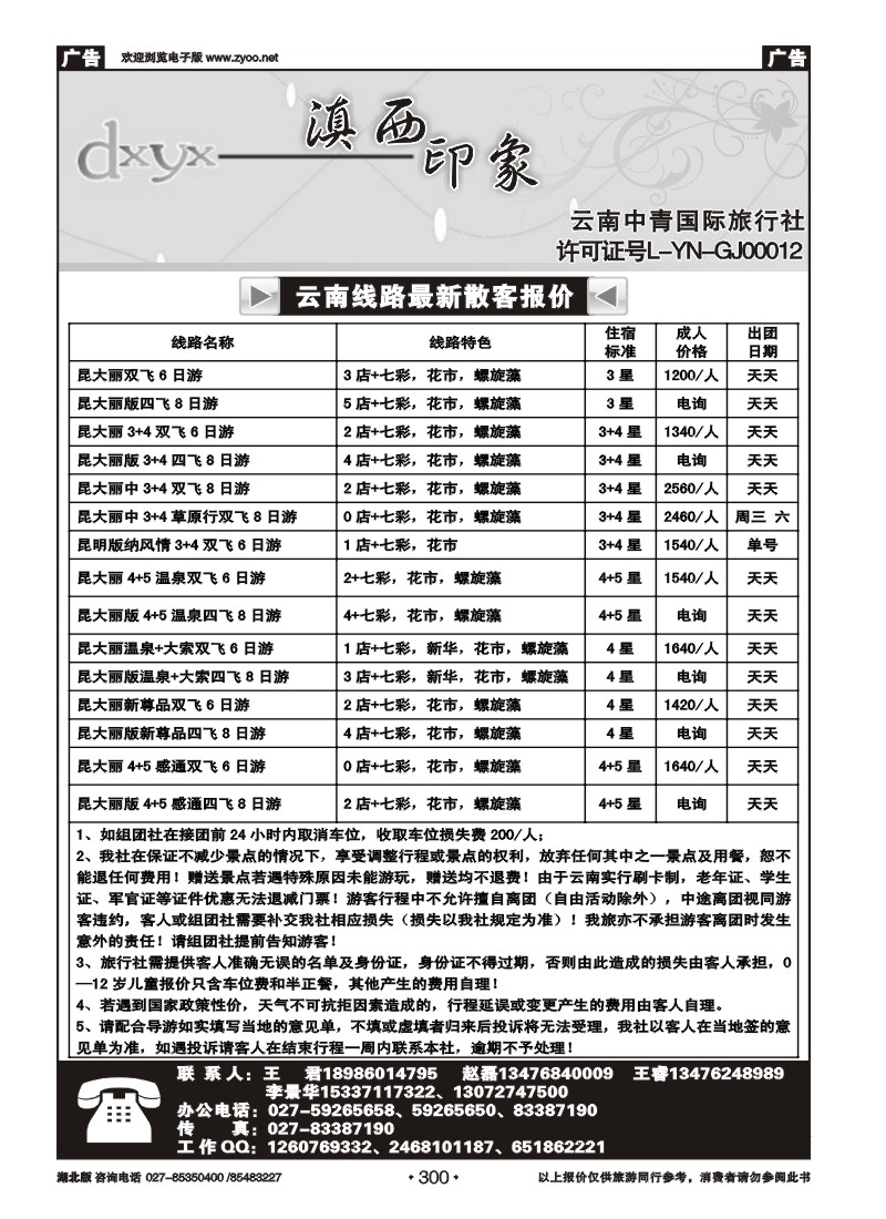 300云南滇西印象