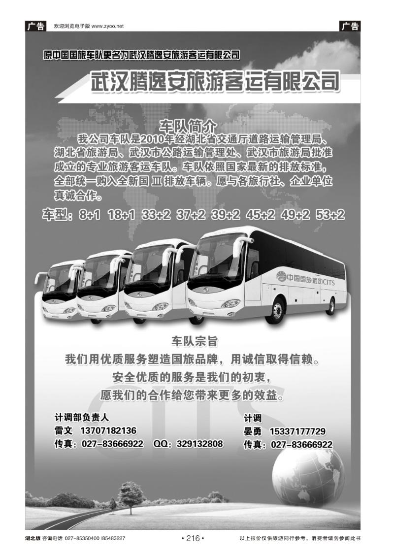 r216国旅（武汉）车队