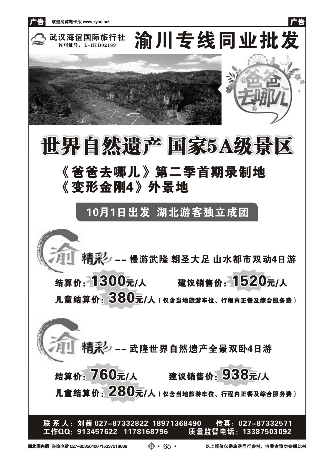 491ZHN065海谊重庆专线