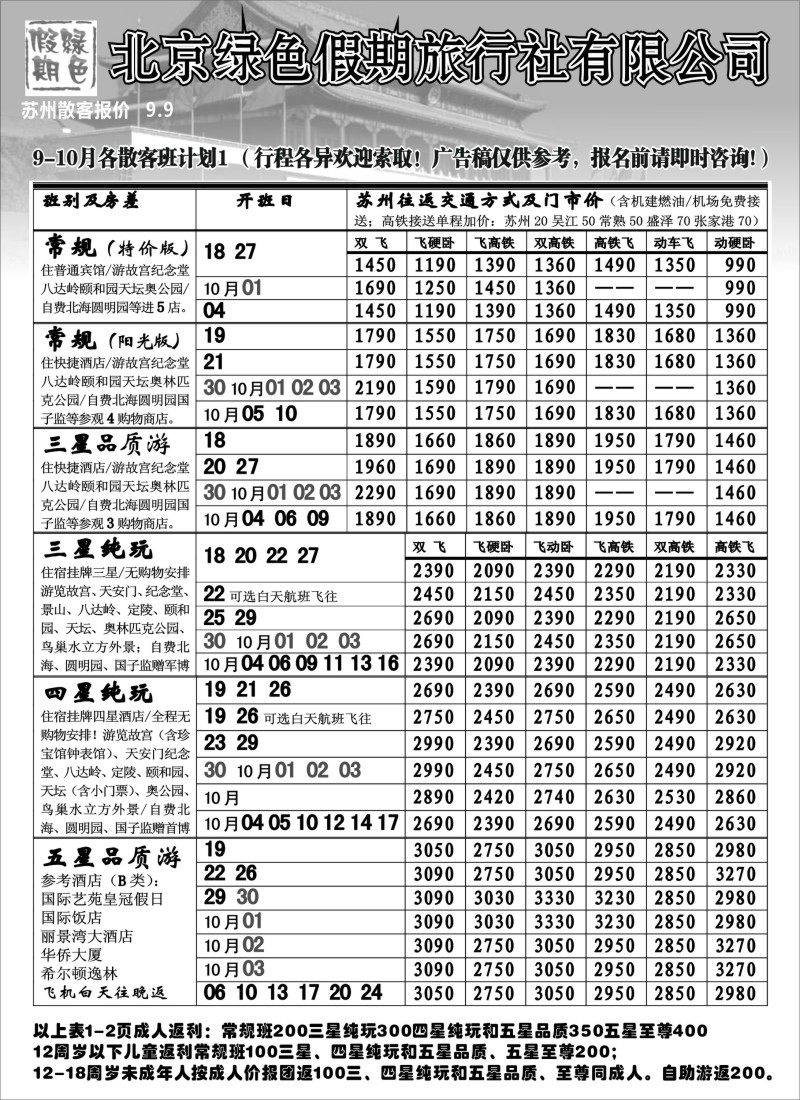 c12  北京绿色假期旅行社有限公司