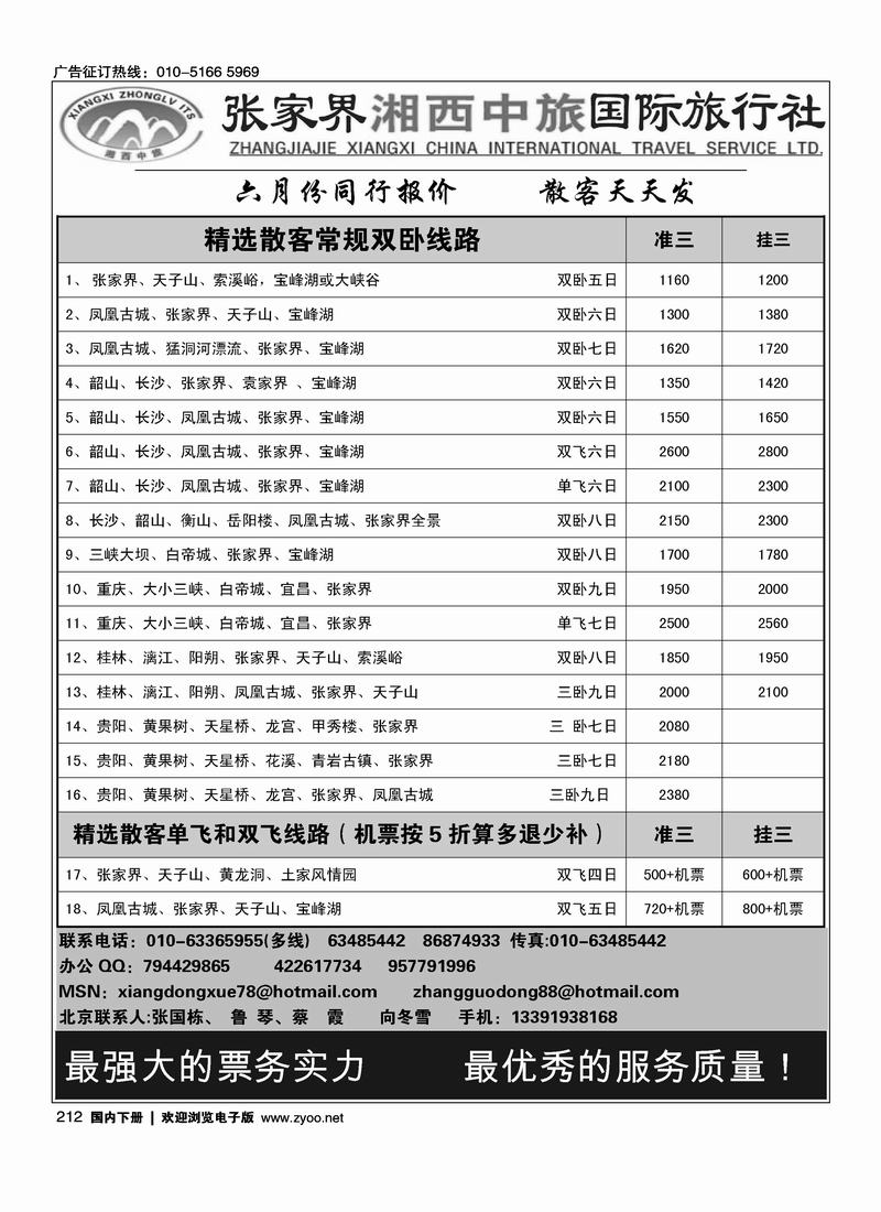 张家界湘西中旅    张国栋