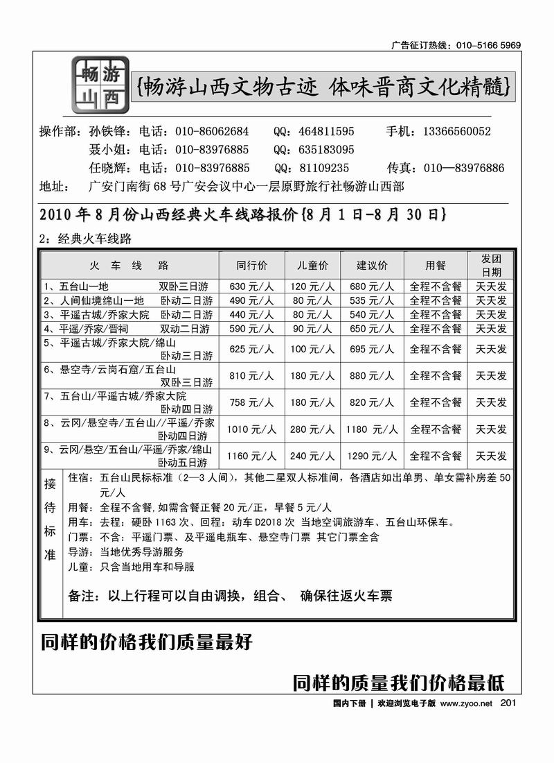 畅游山西1页（前排右手）