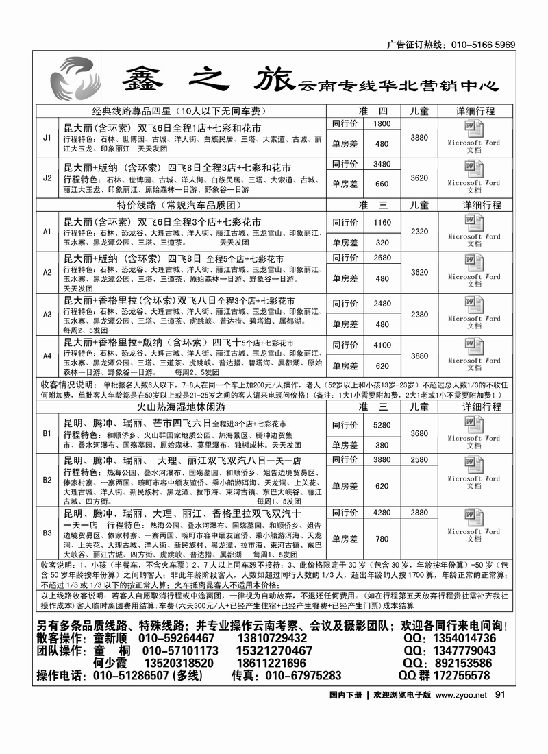 鑫之旅·云南专线1