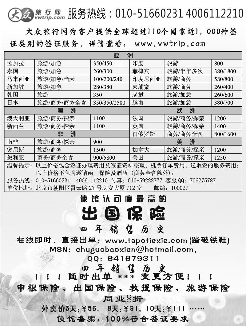 全球签证