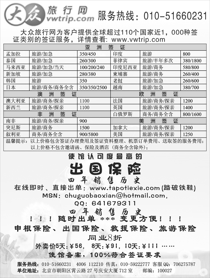 全球签证