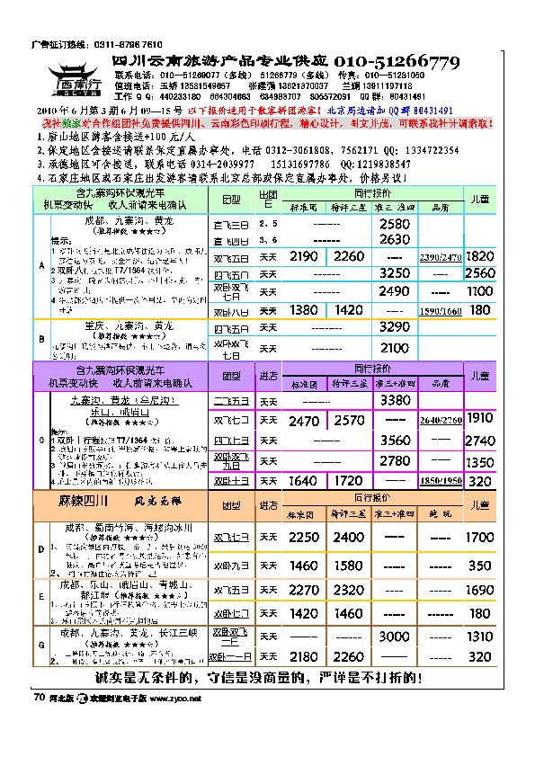西南行70