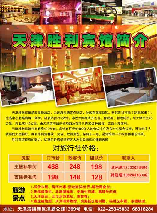 天津胜利宾馆（天津+河北） 316期 王玲玲