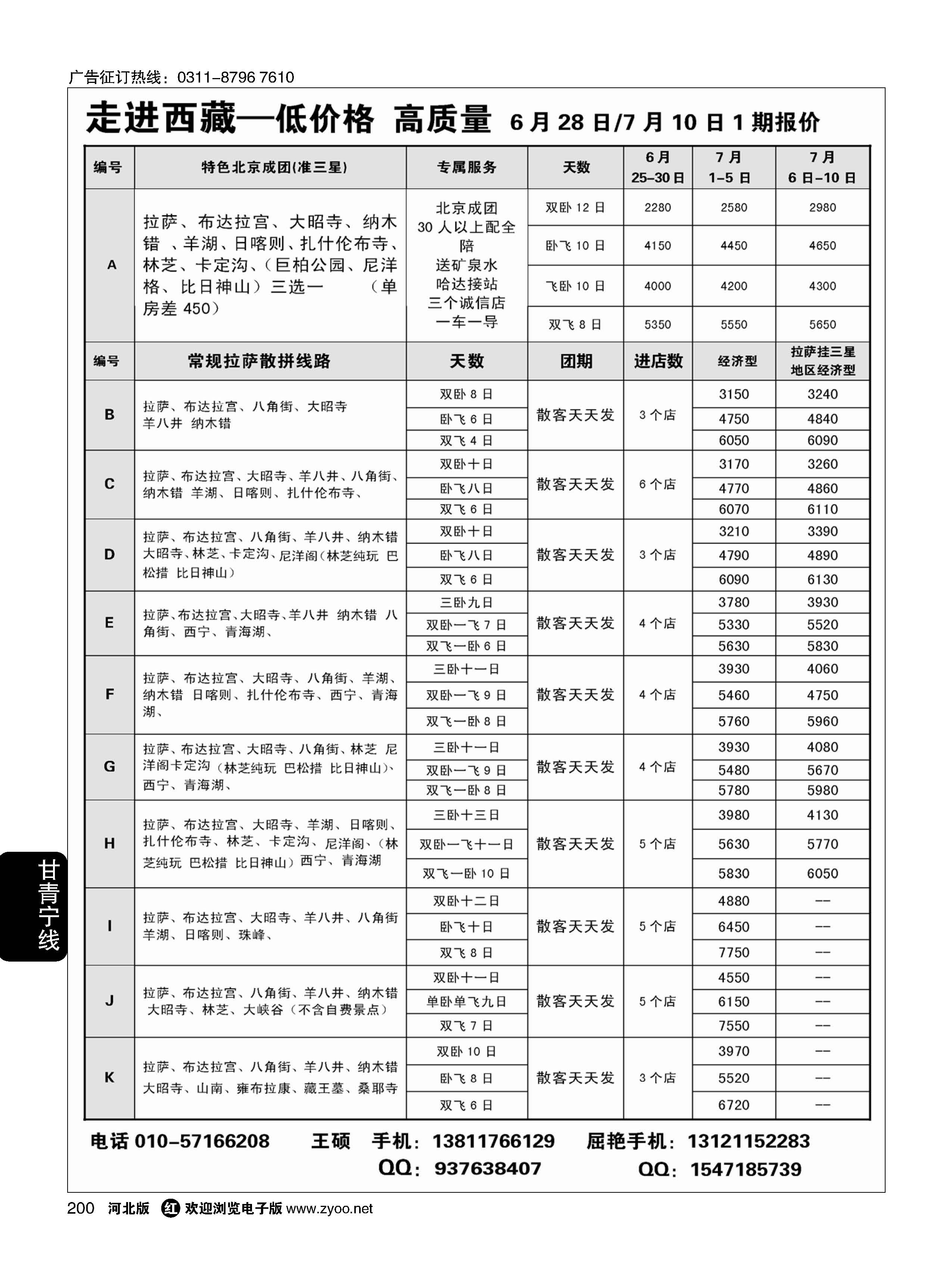 200  西藏专线-走进西藏  