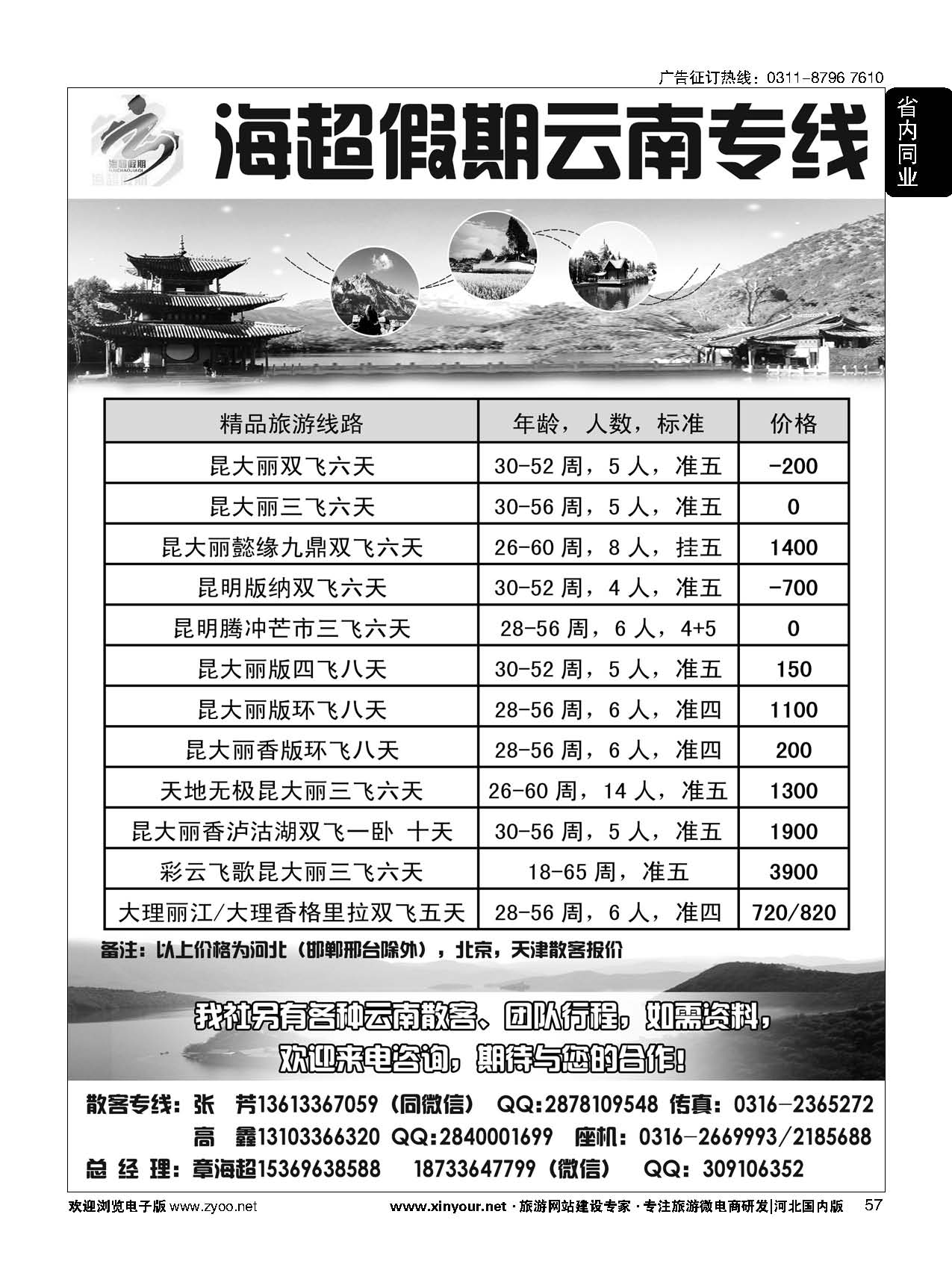 57 海超假期·云南旅游