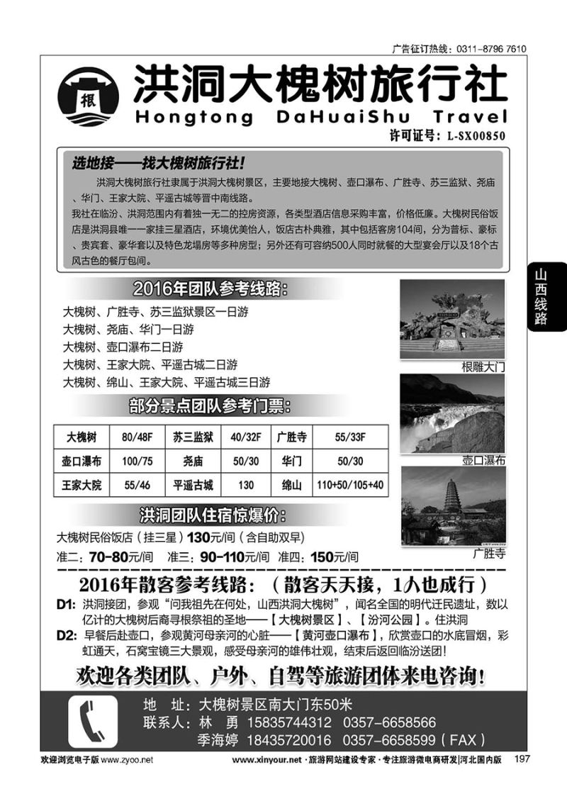 197 洪洞大槐树旅行社