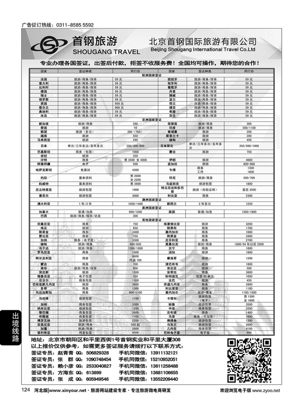 124 度假易签证中心