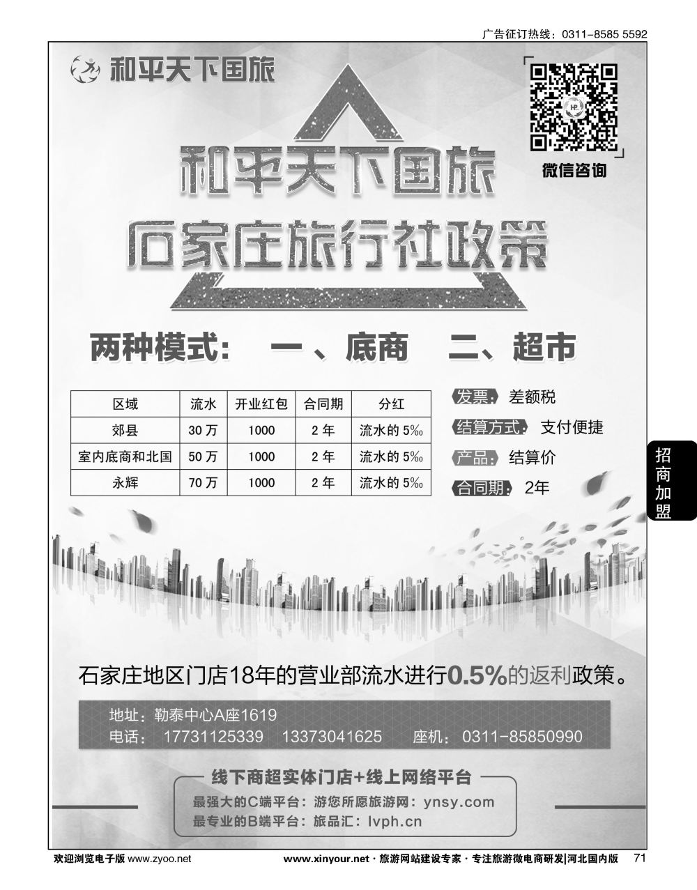 71 参加和平天下国旅石家庄合伙人