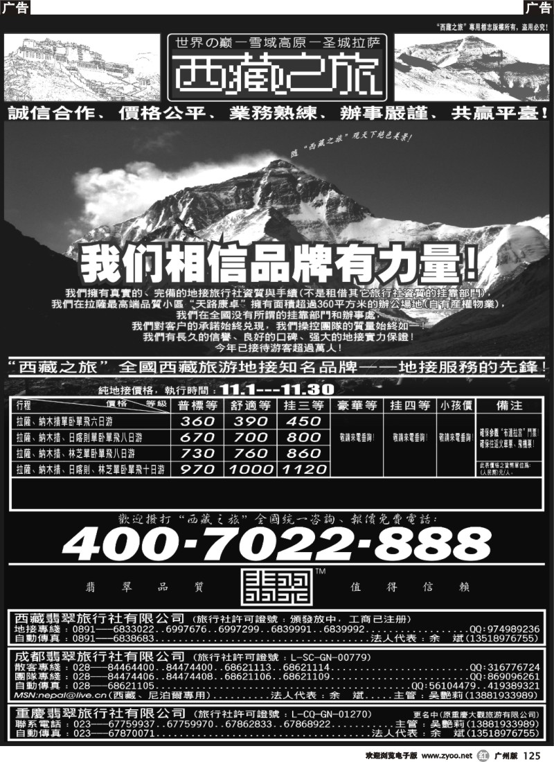 r125 西藏之旅