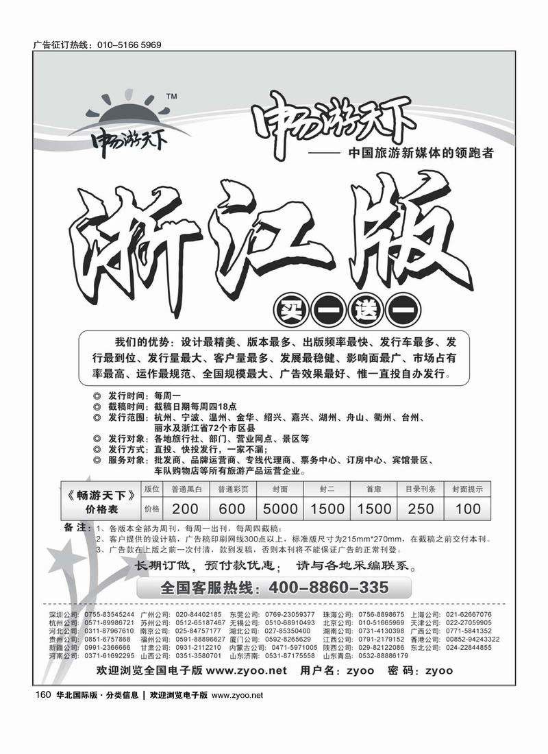 畅游天下160