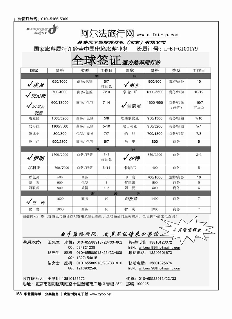 阿尔法旅行网·签证篇