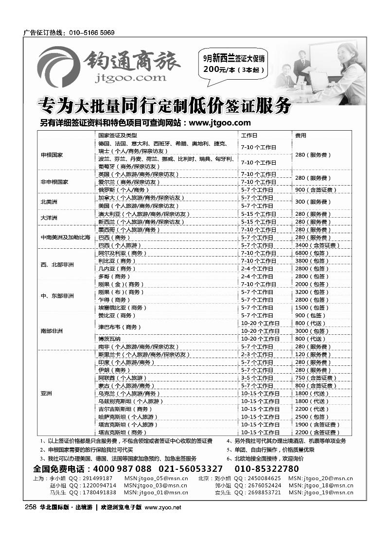 签证-钧通商旅