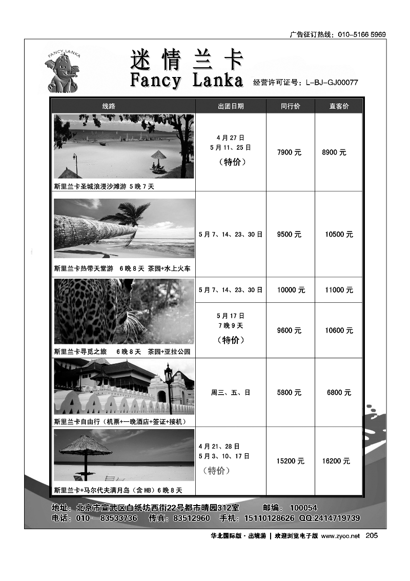 黑205迷情兰卡