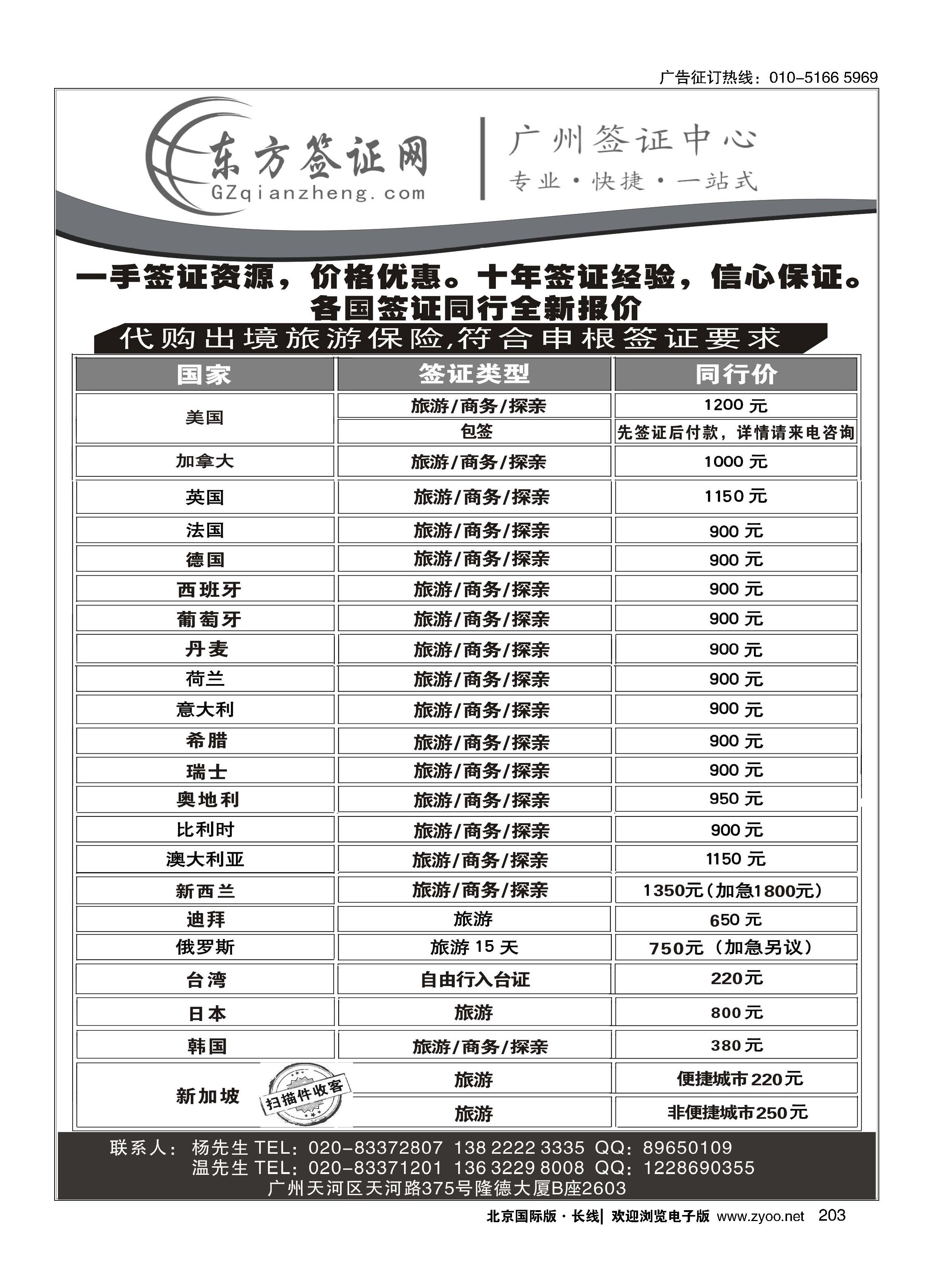 203东方签证网