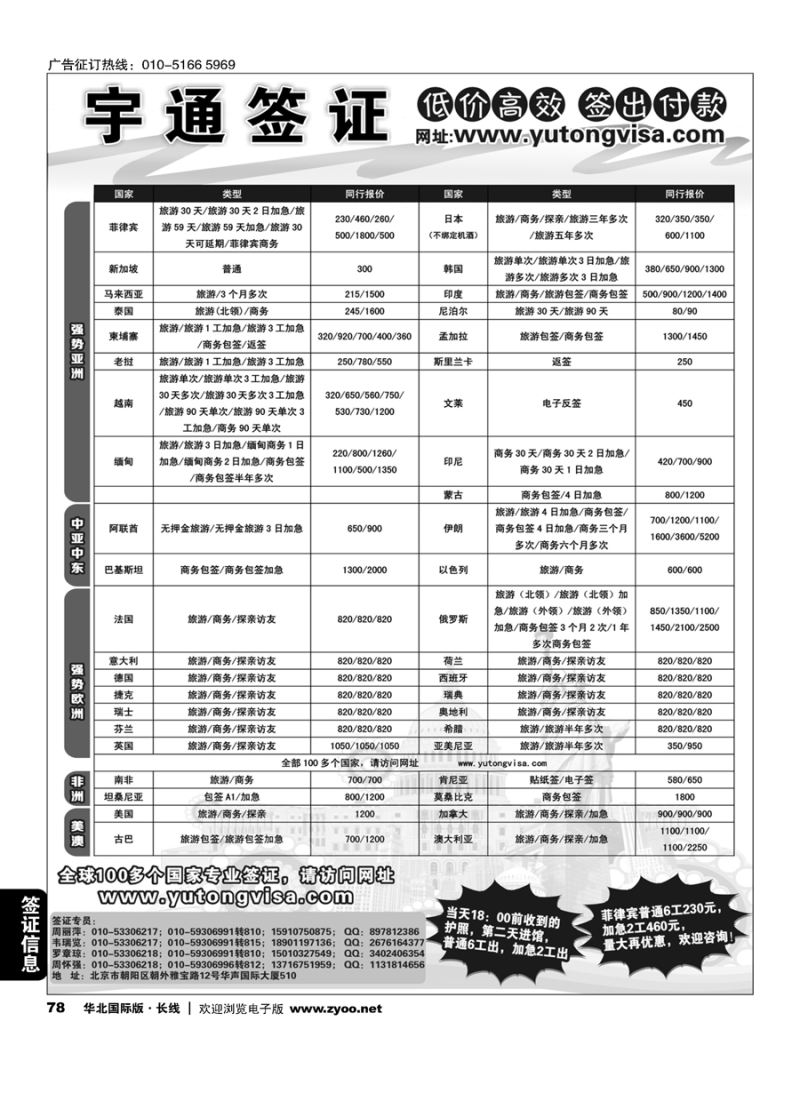 78宇通签证