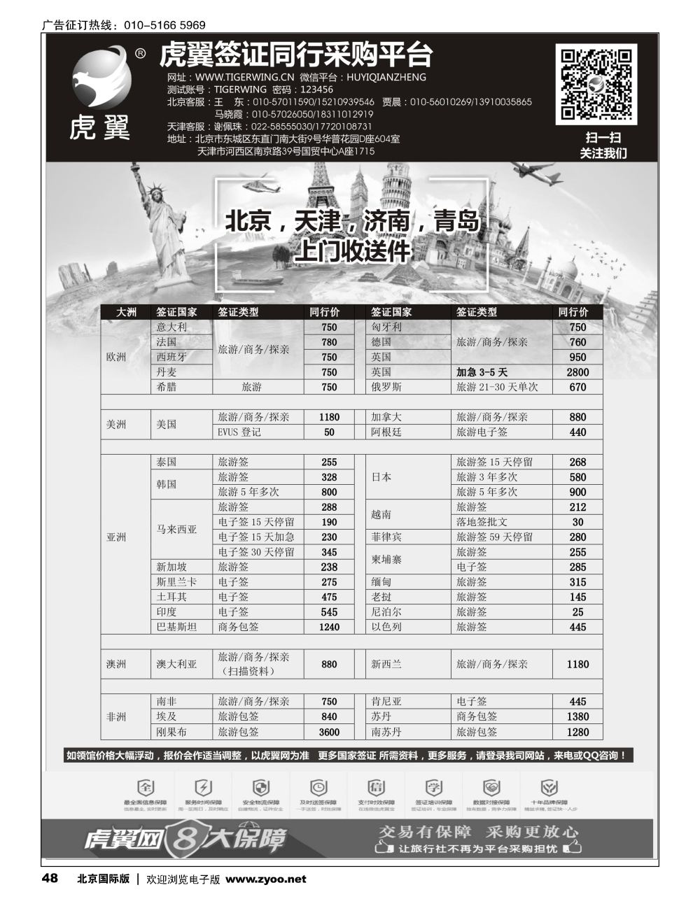 48虎翼签证同业采购平台特价