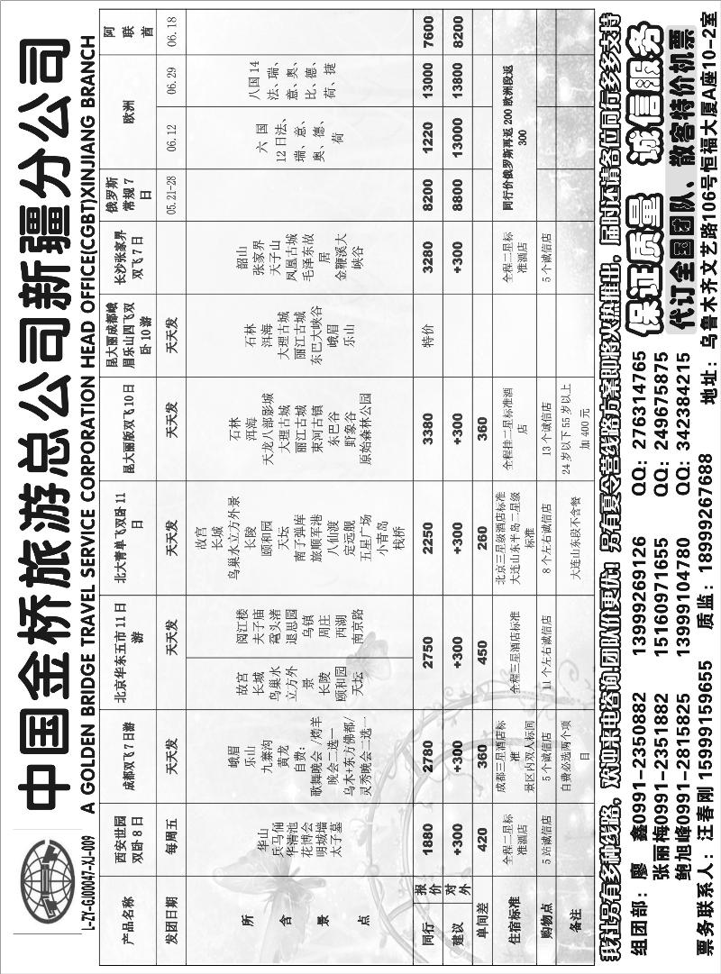 中国金桥新疆公司扉三