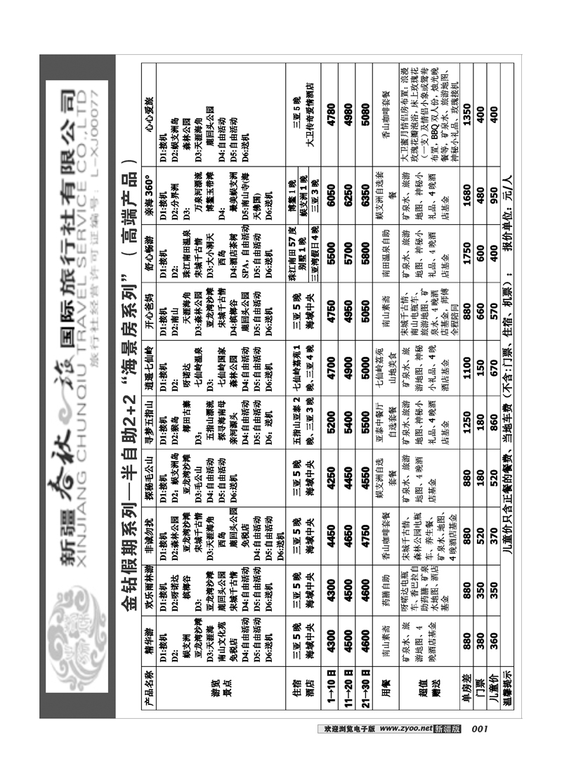 春秋之旅-三亚1