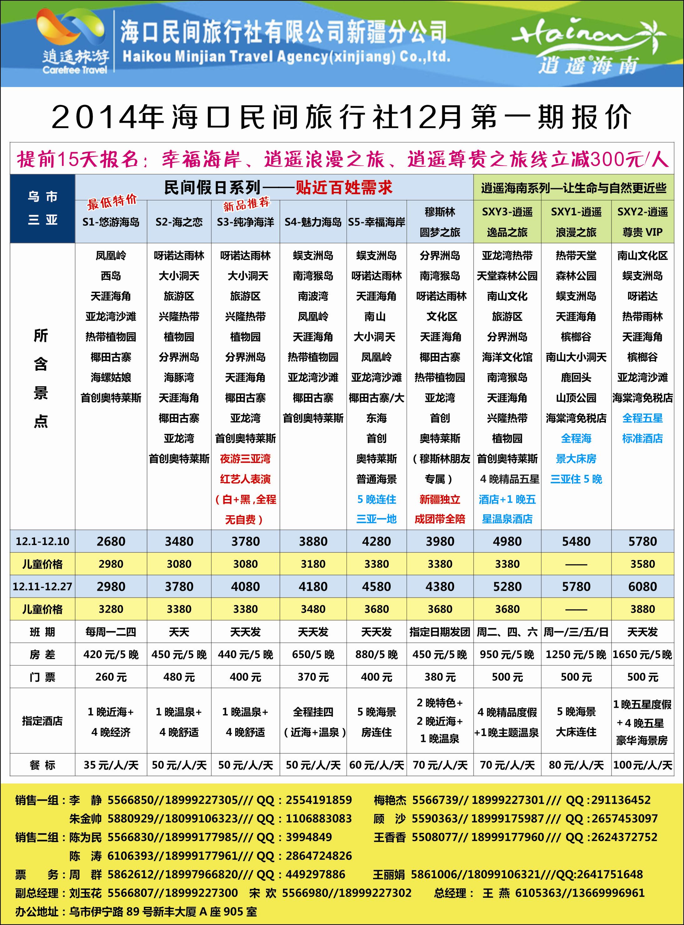 红-封二-海口民间·逍遥假期