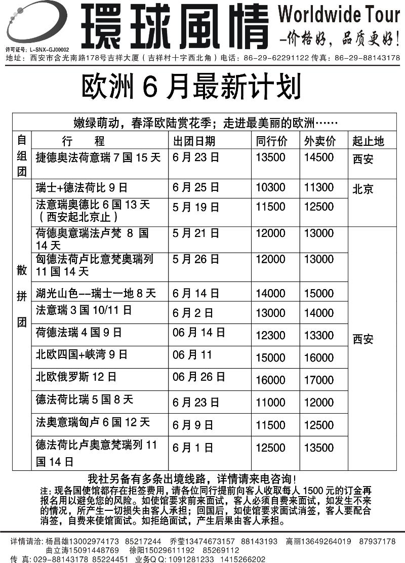 西安康辉—2011年5月欧洲特色产品