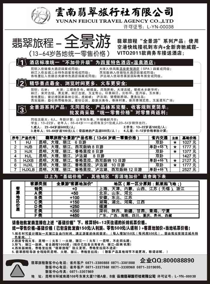 翡翠旅程—全景游