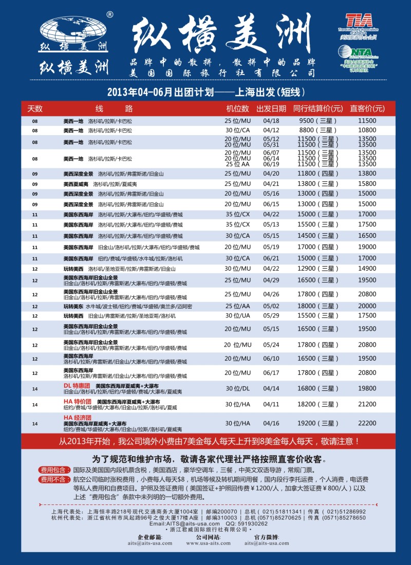 a彩18 纵横美洲