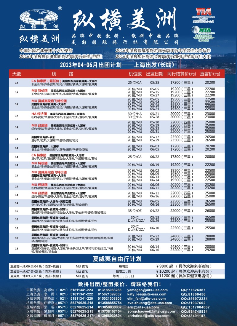 a彩19 纵横美洲