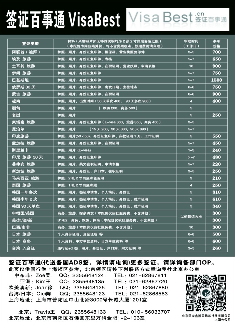 b80VisaBest签证百事通