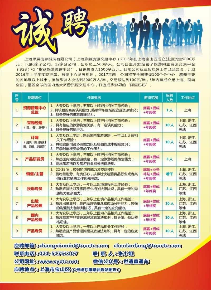 b彩56上海思展信息-招聘
