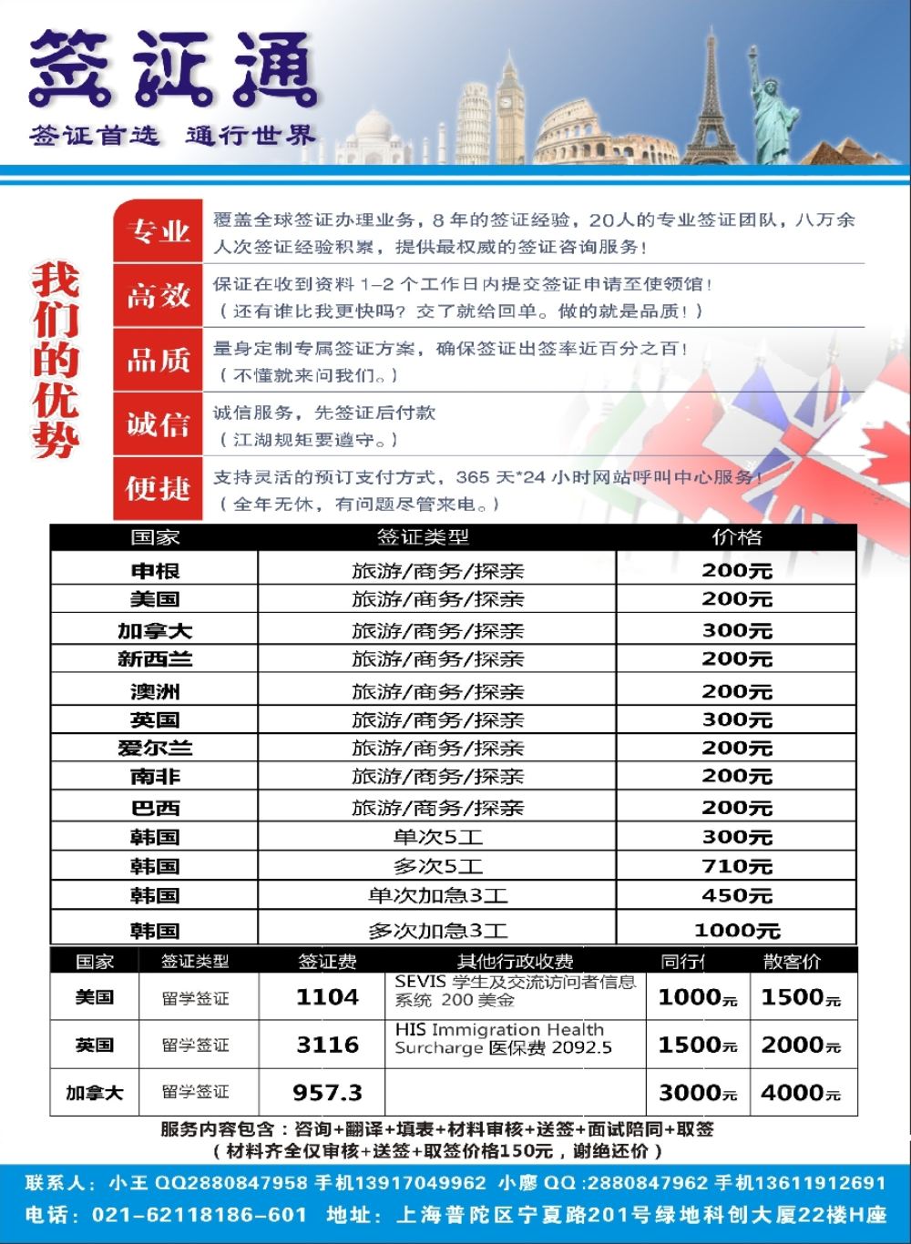13上海签证通