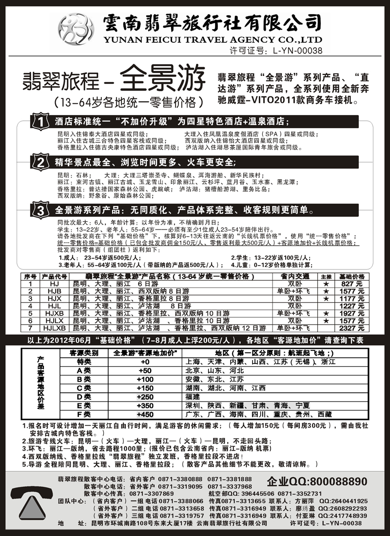 红扉6-翡翠旅程—全景游