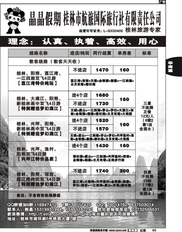 晶晶假期