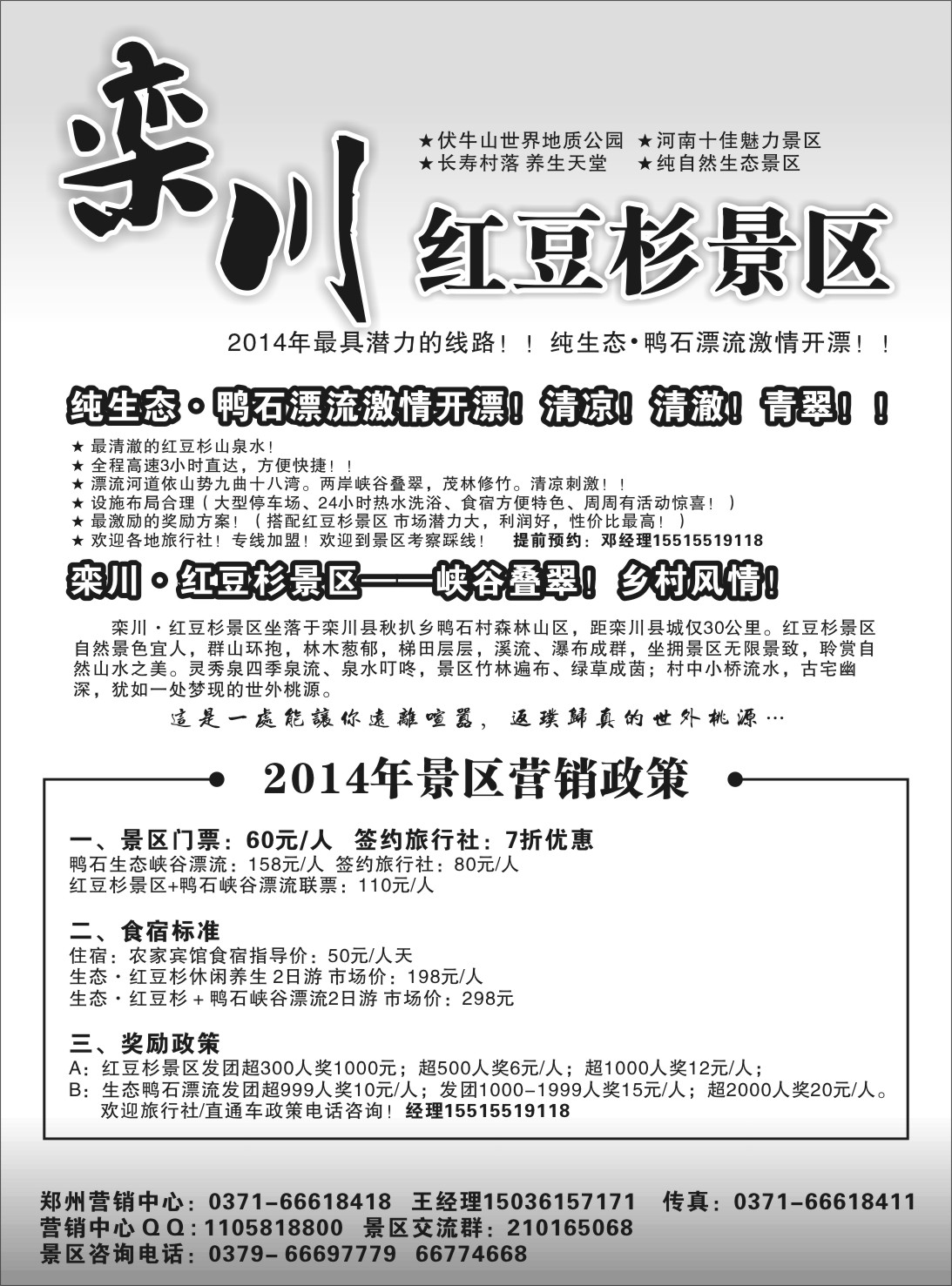 省内景区 畅行天下 栾川红豆杉景区