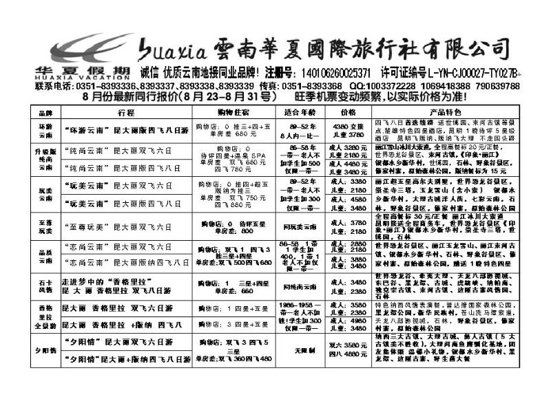 云南华夏国际有限公司山西分公司1_p1