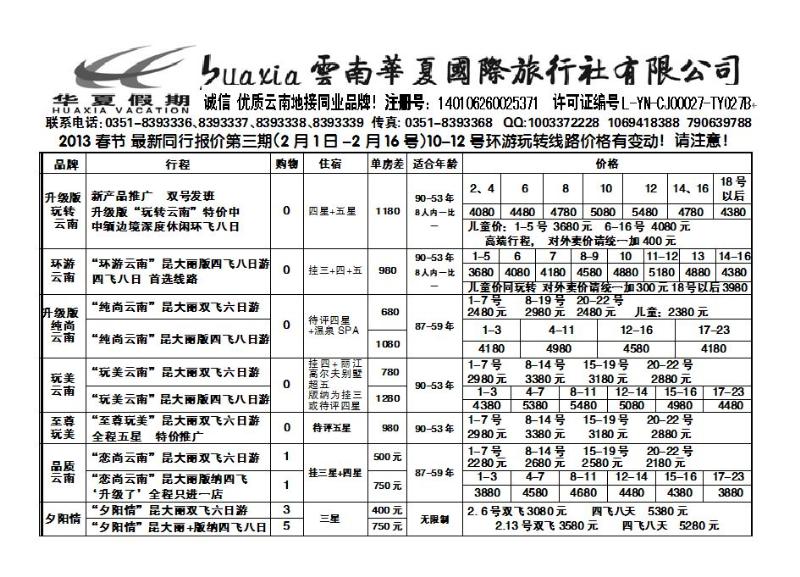 云南华夏国际有限公司山西分公司_p1