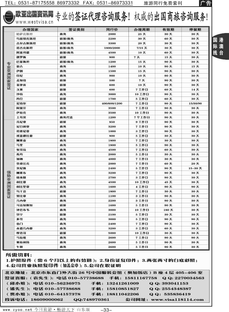 33p欧亚出国签证中心