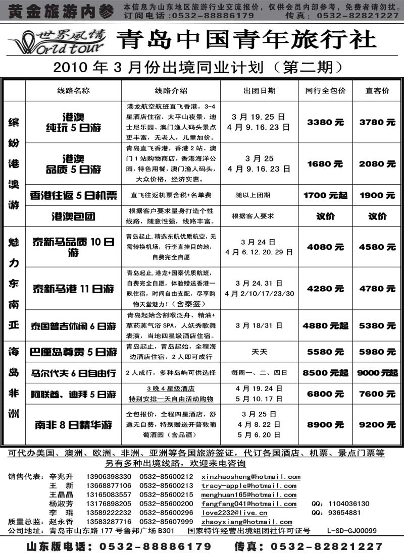 BP16世界风情