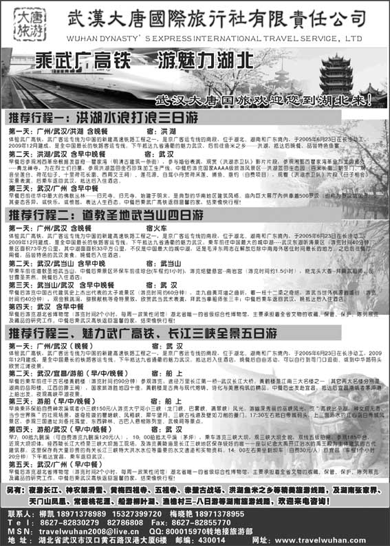 AP25武汉大唐国际旅行社有限责任公司
