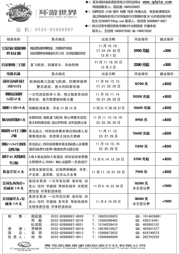 BP17环游世界
