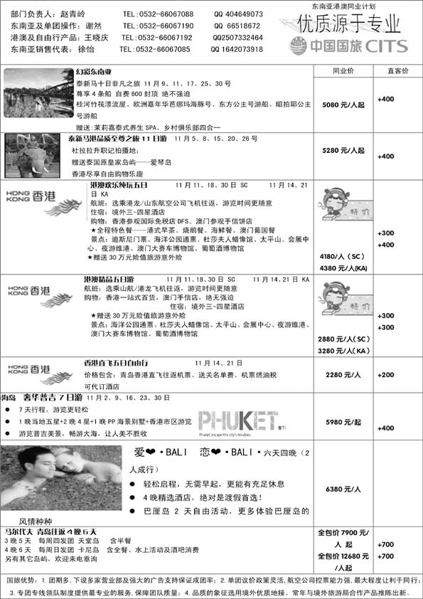 BP19中国国旅东南亚部